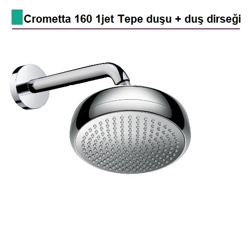HANSGROHE Crometta Tepe Duşu + Duş dirseği - (26577000+27412000)