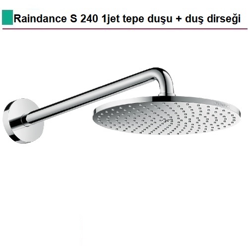 HANSGROHE Raindance S Tepe Duşu + Duş dirseği - 27607000